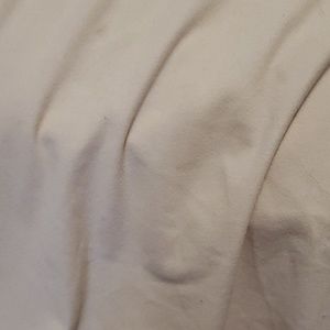 Off white queen microflannel sheets